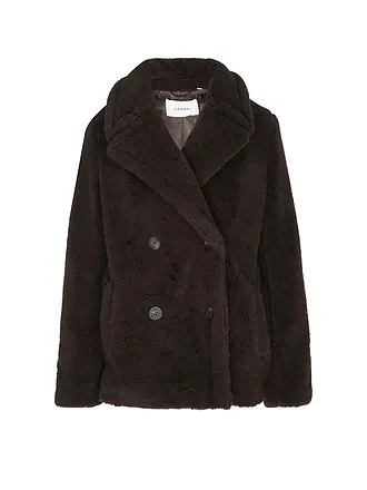 COMMA | Jacke in Felloptik | 